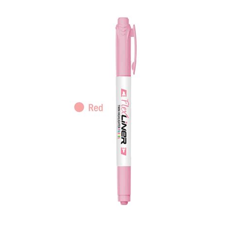 FlexOffice Pastel Highlighter Twin Nib 1pc 3pcs OPP 1 0mm 4 0mm