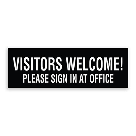 VISITORS WELCOME! - American Sign Company