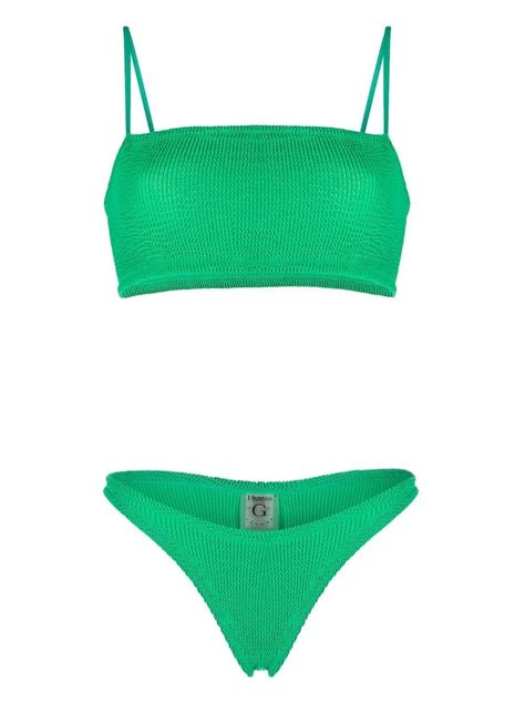 Hunza G Green Gigi Bikini ModeSens