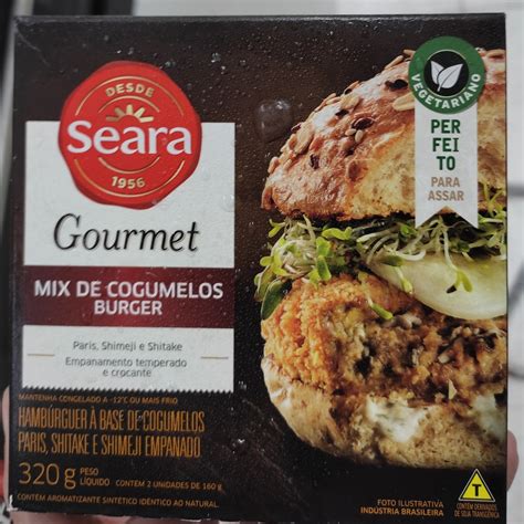 Seara Gourmet Mix De Cogumelos Burger Reviews Abillion