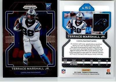 Terrace Marshall Jr Chronicles Prizm Black Pb Panthers Rc