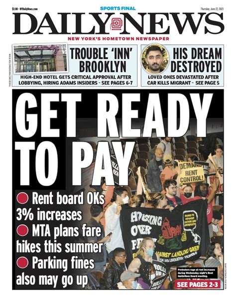 New York Daily News front pages 2023 – New York Daily News