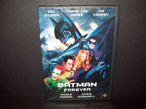 Batman Forever DVD Val Kilmer Tommy Lee Jones Jim Carrey Nicole