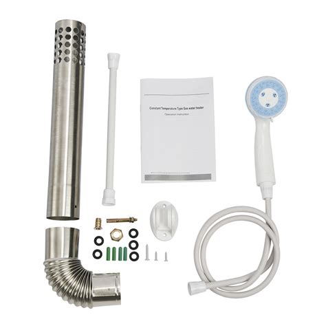 L Natural Gas Hot Water Heater GPM Tankless Constant TEMP With Exhaust Pipe EBay
