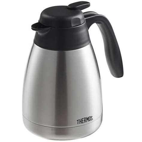 Thermos FN357 1 Liter Stainless Steel Vacuum Insulated Carafe Push Button