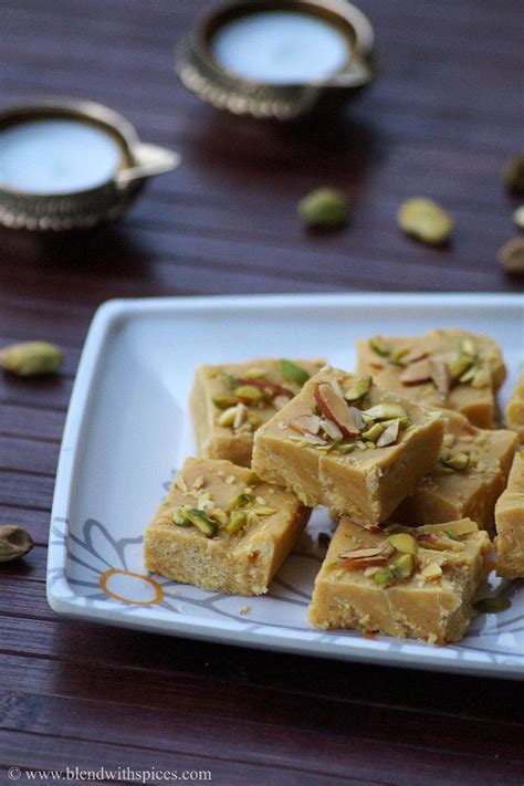 Besan Condensed Milk Burfi Recipe Easy Milkmaid Recipes Recipe