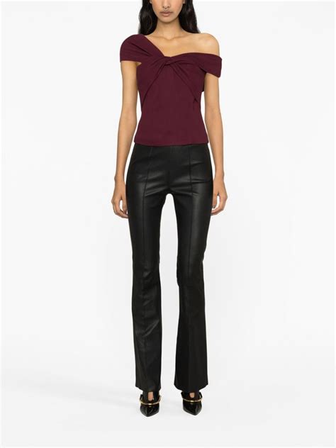 Roland Mouret Cady Asymmetric Design Top Farfetch