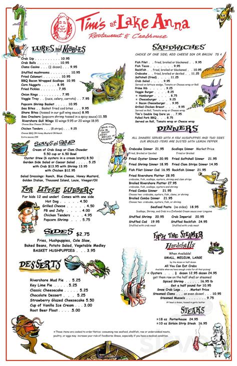 The Cove Lake Anna Menu Cover With Zipper