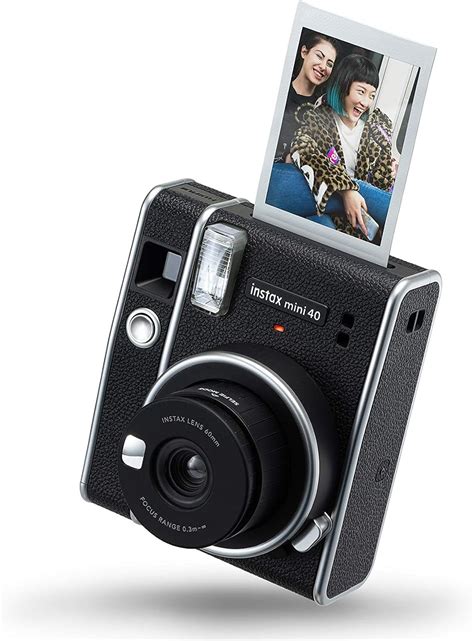 Fujifilm Instax cámara instantánea híbrida e Impresora Negro LiPlay