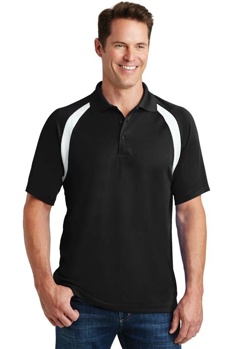 Sport Tek ® Dry Zone ® Colorblock Raglan Polo T476 Custom Shirt Shop