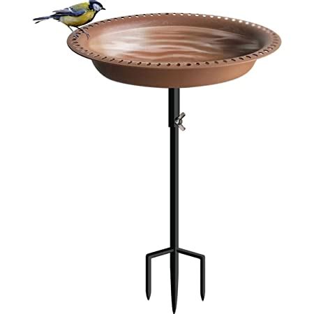 Amazon In Freestanding Birdbaths Bowl Outdoor Free Standing