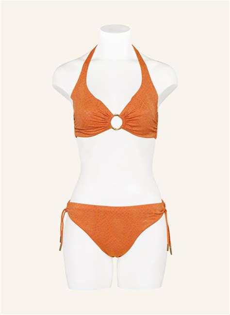 MARYAN MEHLHORN Bügel Bikini Top GLANCE in orange