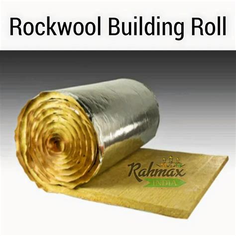 Rockwool Building Roll Packaging Type Hdpe Bag Thickness Mm At