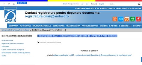 Cnair Lanseaz Aplica Ia Informatic East Emitere Autorizatii