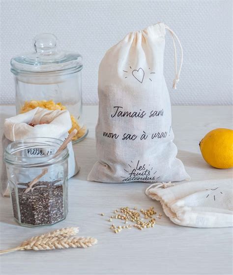 Sac à vrac Accessoires Responsables Les Fruits Détendus