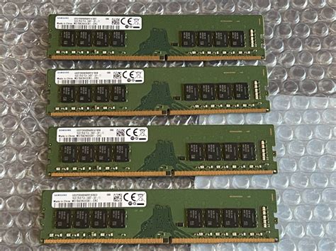 Samsung M378A2K43CB1-CRC DDR4-2400 PC4-2400T 16GB×4 計64GB(その他)｜売買された ...