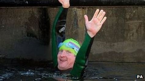 Lost Newcastle United Bet Prompts River Tyne Swim Bbc News