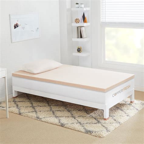 Best Cooling Gel Mattress Topper Twin Copper Infused - Home Life Collection