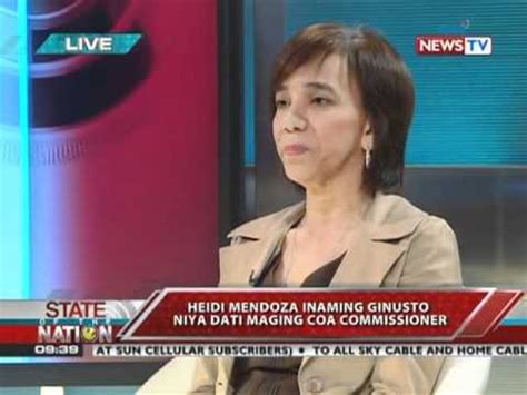 SONA Is Heidi Mendoza In For An Unkind Welcome At COA 04 06 11