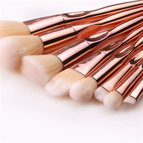 How Gorgeous Is This New 8 Piece Rose Gold Makeup Brush Set Makeup