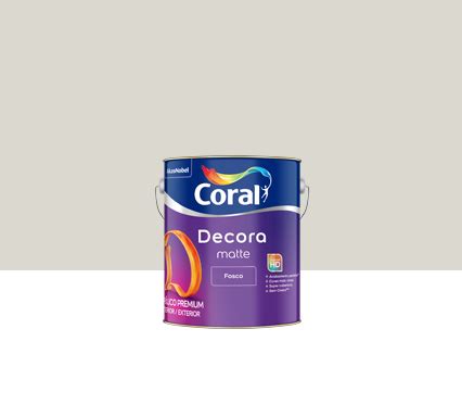 Tinta Coral Decora Matte Acr Lico Fosca L Branco Gelo S O Jorge