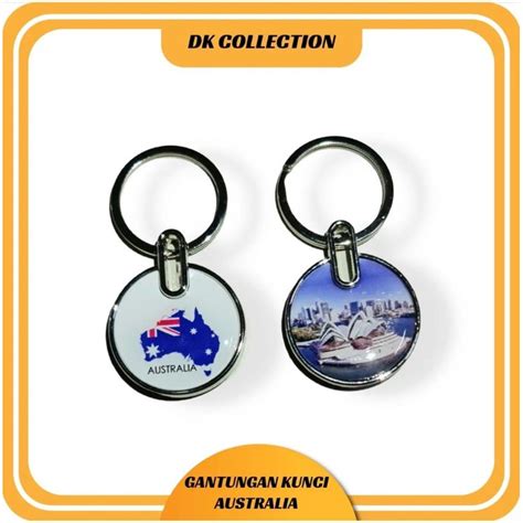 Gantungan Kunci Australia Souvenir Australia Keychain Australia