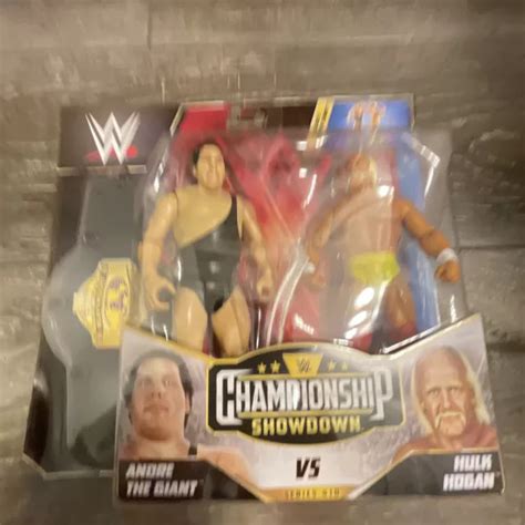 Wwe Championship Series 10 Hulk Hogan 💪vs Andre The Giant Action Figure