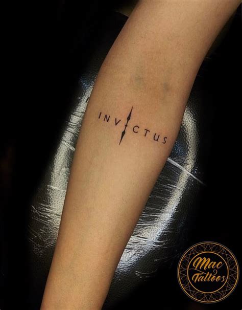 Invictus Poem Tattoo