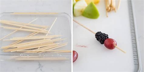 Easy Rainbow Fruit Kabobs I Heart Naptime