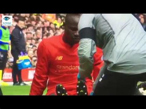 Premier League Sadio Mané sort sur blessure contre Everton de Idrissa