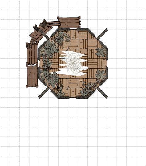 Van Richten S Tower Battle Map R Curseofstrahd