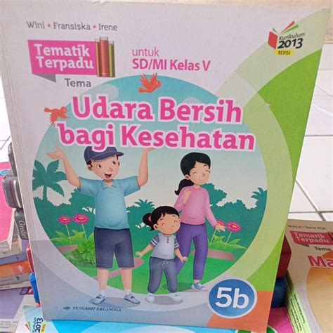 Jual Buku Tematik SD Kelas 5 Tema 5b Udara Bersih Bagi Kesehatan