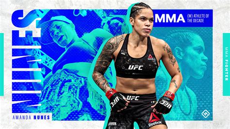 Amanda Nunes Sporting News Womens Mma Athlete Of The Decade