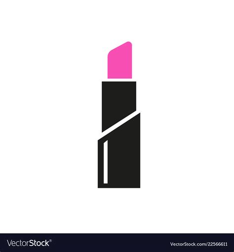 Lipstick Icon Royalty Free Vector Image Vectorstock