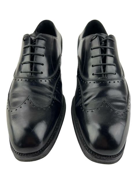 Oxford Salvatore Ferragamo Couro Preto Original Etiqueta Nica