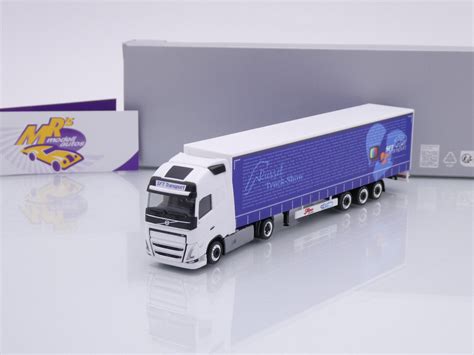 Mrs Modellautos Herpa 954051 Volvo FH GL XL Gardinenplanen