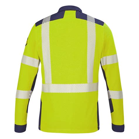 Polo Multinorme Haute Visibilit Classe V Tement Travail Fluo Atex