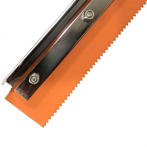 Haviland 18 inch notched sqeegee for applying epoxy and similar