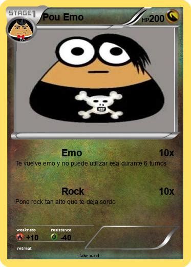 Pok Mon Pou Emo Emo Mi Carta Pok Mon