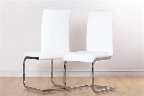 20 The Best White Leather Dining Chairs