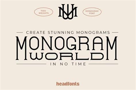 Monogram Fonts