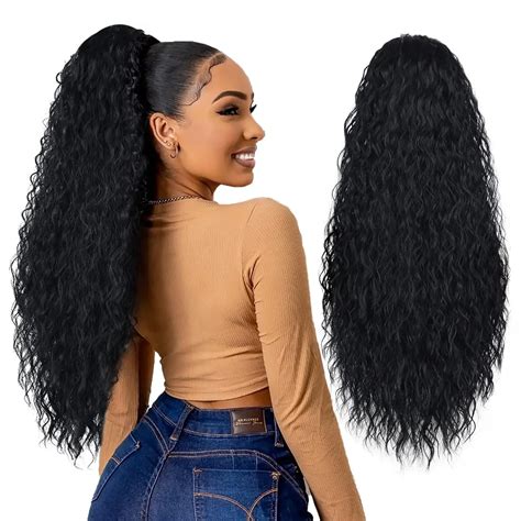 Stronger Cord Locks Will Soon Improve The Kinky Straight Drawstring Ponytail - Ruka Hair