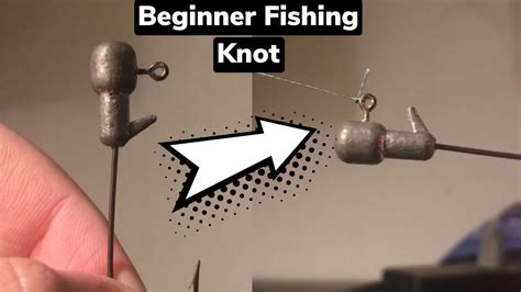 How To Tie A Basic Fishing Lure Knot Youtube