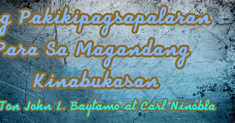 Pakikipagsapalaran Ang Pakikipagsapalaran Para Sa Magandang Kinabukasan