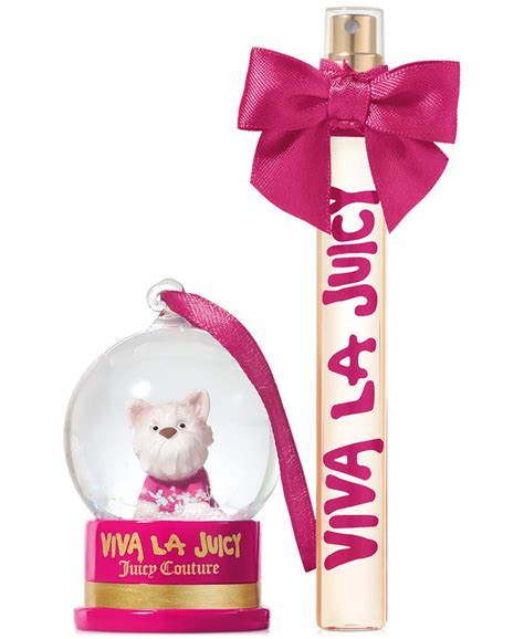 Juicy Couture 2 Pc Viva La Juicy Holiday Ornament T Set Macys