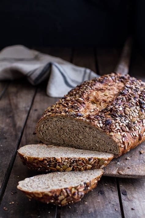 Seeded Whole Grain Breakfast Bread Half Baked Harvest