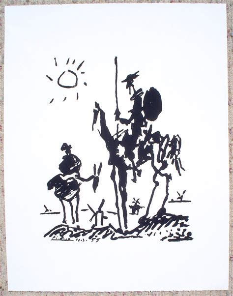 Picasso Don Quixote Kerrisdale Gallery