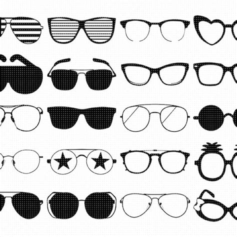 Sunglasses Svg - Etsy