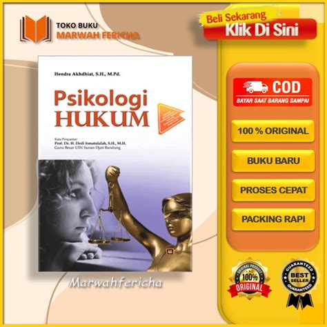 Jual Psikologi Hukum Hendra Akhdhiat Pustaka Setia Shopee Indonesia