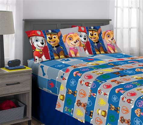 Paw Patrol Bed Sheet Full Set - Hanaposy